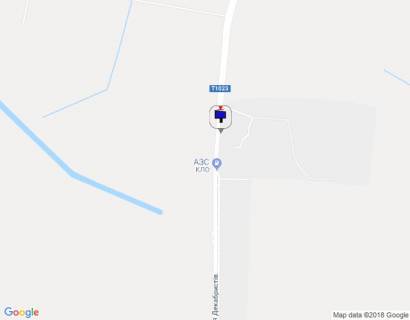 Билборд B в Василькове, 6х3  м. Васильків, вул. Декабристів, в'їзд у м. Васильків зі сторони Києва, за зупинкою, перед АЗС КЛО схема