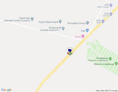 Билборд A в Киеве, 6х3  с. Віта-Поштова, траса М-05 Київ-Одеса, км 21+400 ліво, АЗС ШЕЛЛ, АЗС БРСМ, навпроти СІЛЬПО, АЗС АМІК схема