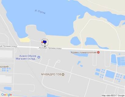 Билборд B в Обухове м. Обухів, вул.Промислова, 14, схема