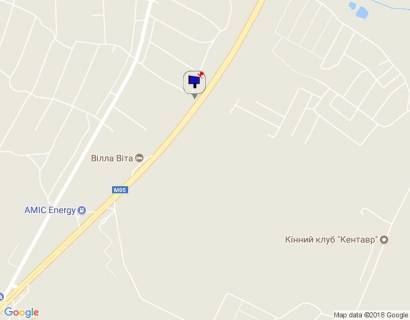 Билборд A в с. Вита-Почтовая, 6х3  с. Віта-Поштова, траса М-05 Київ-Одеса, км 20+570 право, за 600м до магазину Сільпо та 870м до АЗС БРСМ, низ схема