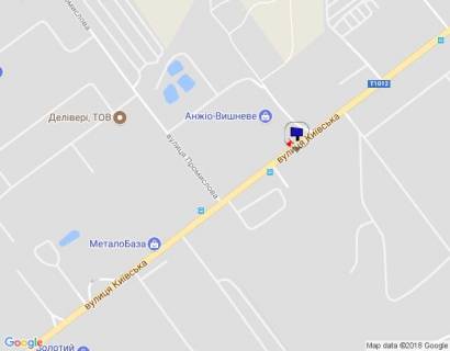 Билборд A в Вишневое м. Вишневе, ул. Київська,6Ж , біля АЗС КЛО схема
