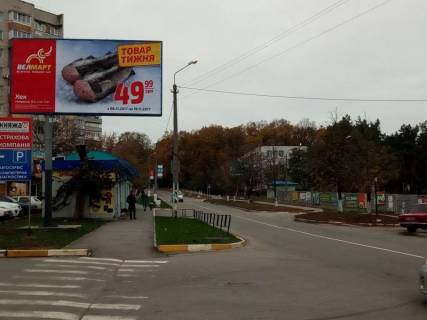 Билборд B в Обухове м. Обухів, вул.. Каштанова, 9 , навпроти ринку "Ранковий", біля СТО фото 1