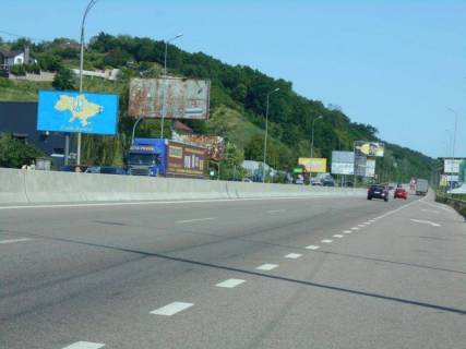 Билборд B в Лісники (Лісники), 6х3  Дніпровське шосе, траса Н-01 "Київ-Знам'янка", км 20+680 право, через 120м після повороту на с. Лісники фото 1
