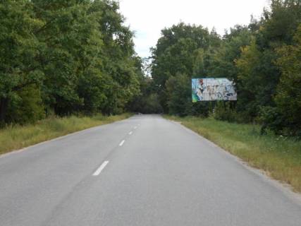 Білборд, Бігборд (Борд)  A у Українці, 6х3  м. Українка, вул. Плютовська, км 0+800 право, початок автодороги, яка з'єднує Стару Обухівську трасу із м. Українка Фото 1