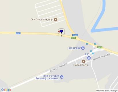 Білборд, Бігборд (Борд)  A у Ірпені м. Ірпінь, траса М-07, км 23+950 ліво, вул. Свято-Покровська, 30А, розвилка Ірпінь-Гостомель-Буча, перед поворотом на Ірпінь, верх схема