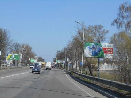 Білборд, Бігборд (Борд)  A у Бучі м. Буча, траса М-07, км 30+050 ліво, вул. Нове Шосе, біля ТЦ Модуль, Нова Лінія, ЕКО Маркет Фото 1