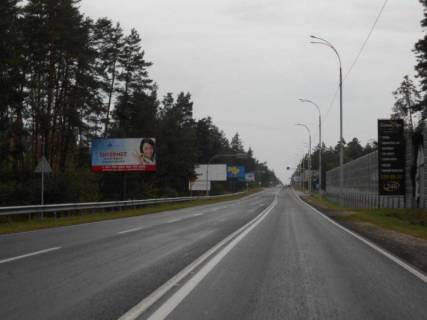 Билборд B в Козине, 6х3  Конча-Заспа, траса Р-01, км 29+100 право, котеджне містечко "РОМАНОВО", комплекс "Сезони SPA", ресторан "Giardino", супермаркет "Wine Time" фото 1