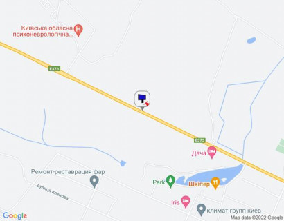Билборд A в Ворзеле, 6х3  смт. Ворзель, траса М-07 "Київ-Ковель", км 33+900 право, через 800м після повороту до ресторану "Шкіпер", за 480м до автобусної зупинки, за 550м до повороту на вул. Паркова схема