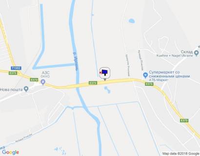 Билборд B в Ирпене м. Ірпінь, траса М-07, км 22+950 право, міст через р. Ірпінка, 800м за розвилкою Ірпінь-Гостомель-Буча, ЖК "Гостомель Резіденс", верх схема
