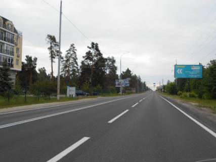 Билборд A в Козине, 6х3  Конча-Заспа, траса Р-01, км 31+040 право, котеджне містечко "Олександрівське", навпроти клініки "VIVA", через 390м після комплексу "QUEEN COUNTRY CLUB" фото 1