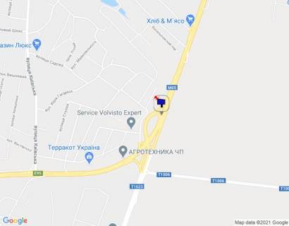 Білборд, Бігборд (Борд)  C у Глевасі, 6х3  смт. Глеваха, траса М-05 Київ-Одеса, км 26+150 право, біля розв'язка на м. Васильків (Рославичі), виїзд з Василькова на Одеську трасу в бік Умані схема