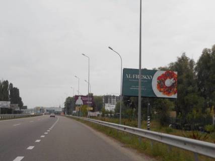 Билборд A в Ходосовке, 6х3  Дніпровське шосе, траса Н-01 "Київ-Знам'янка", км 23+000 право, садовий центр "Інтерфлора" фото 1