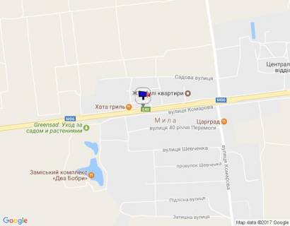 Билборд A на трассах Киевской области, 6х3  с. Мила, траса М-06 "Київ-Чоп" (Житомир), км 26+160 право, магазин "Фора", ресторан "Козачок" схема