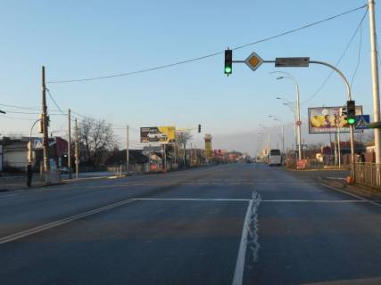 Билборд B в Бровары м. Бровари, вул. Київська, 88, перехрестя з вул. Пушкіна та вул. Сєрова, через 50м після магазину Фора фото 1