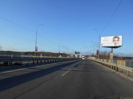 Билборд A в Ирпене м. Ірпінь, траса М-07, км 23+150 право, міст через р. Ірпінка, в'їзд у місто, 425м до АЗС ОККО фото 1