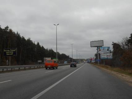 Билборд A в Киеве, 6х3  с. Стоянка, траса М-06 "Київ-Чоп" (Житомир), км 22+450 ліво, в'їзд в с. Стоянка, 250м до АЗС WOG, верх фото 1