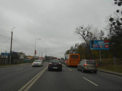 Білборд, Бігборд (Борд)  A у Києві смт. Гостомель, траса М-07 Київ-Ковель, км 22+000 право, через 50м після СТО Автопрофі Фото 1