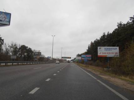Билборд A в Стоянке с. Стоянка, траса М-06 Київ-Чоп (Житомир), км 22+400 право, за АЗС GLUSCO, за поворотом на Гореничі, 1,3км до повороту на Базу "Снайпер" фото 1