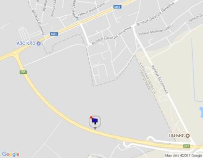 Билборд B в Бровары м. Бровари, траса М-01, об'їзд м. Бровари, км 19+800 ліво, перед поворотом на ЖК "Скандія" схема