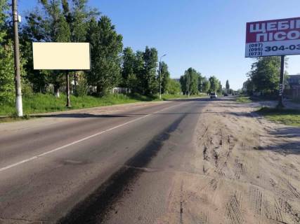 Билборд B в Василькове м. Васильків, вул. Декабристів, навпроти 192 (біля в'їзду в в/м 11)  фото 1