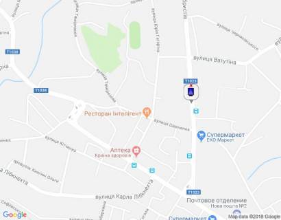 Ситилайт A в Василькове м. Васильків, вул. Декабристів, 9 - головна розв'язка міста, кафе "Ласощі"  схема