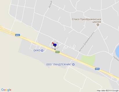 Билборд B в с. Иванков Харківська траса, с. Іванків, км 44+500 ліво, за КПП ДАЇ м. Бориспіль, через 150м після АЗС ОККО схема