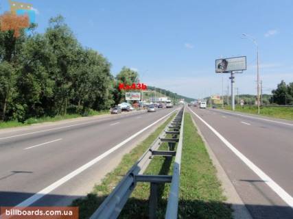 Білборд, Бігборд (Борд)  B у с. Лісники, 6х3  Дніпровське шосе, за поворотом на с.Ліснікі, траса Н-01 "Київ-Знам'янка", км 21 + 080 право Фото 1