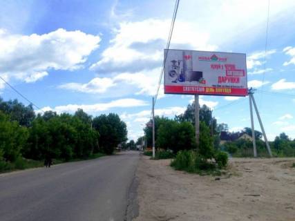 Билборд A в Погребах, 6х3  с. Погреби, вул. Кірова (початок масиву Діброва), в'їзд в Погреби з боку Києва фото 1