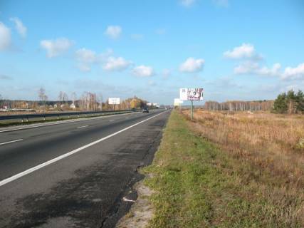 Билборд A в с. Романкове, 6х3  Дніпровське шосе, траса Н-01 "Київ-Знам'янка", км 30+300 ліво фото 1