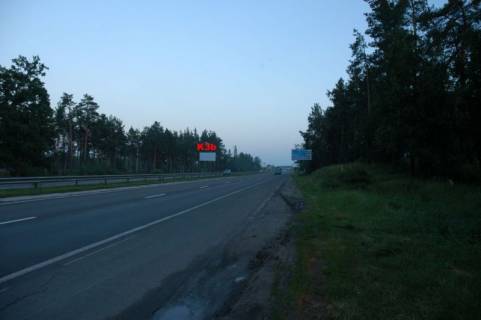 Билборд B в с. Романкове, 6х3  Дніпровське шосе, траса Н-01 "Київ-Знам'янка", км 31+820 ліво, на пішохідному переході фото 1