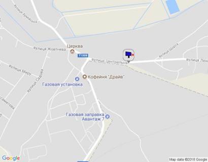 Билборд B в Пуховке, 6х3  с. Пухівка, вул. Леніна, навпроти №34  схема