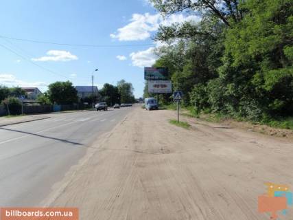 Билборд A в Гостомеле, 6х3  смт. Гостомель, траса М-07 "Київ-Ковель", км 22+050 право, вул. Кулішова, 13, перед поворотом на с. Горенка, низ фото 1