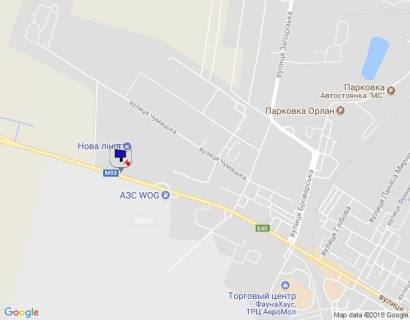 Билборд A в Борисполе, 6х3  м. Бориспіль, бориспільська траса, траса М-03 "Київ-Харків", км 34+500 ліво, вул. Київський шлях, 1, біля магазину Епіцентр, через 200м після АЗС WOG схема