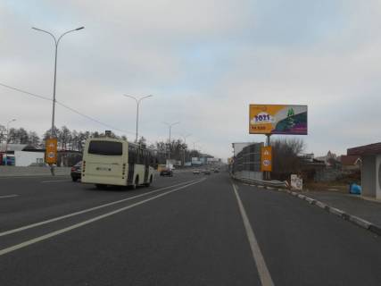 Билборд A в Чабаны с. Чабани, траса М-05 Київ-Одеса, км 16+485 ліво, біля автобусної зупинки, навпроти заїзду на  АЗС Marshal, через 80м після повороту на вул. Кірова фото 1
