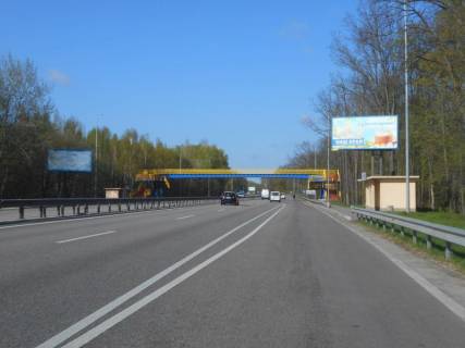 Билборд A в Глевахе, 6х3  смт. Калинівка, траса М-05 Київ-Одеса, км 30+400 право, навпроти АЗС АМІК, автобусна зупинка "ст. Зоря", за 500м до з'їзду на вул. Залізнична фото 1