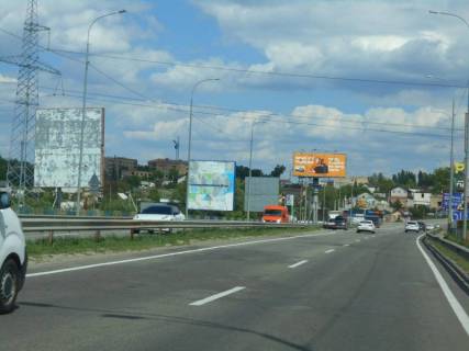 Billboard B in Irpin, 6х3  м. Ірпінь, траса М-07 "Київ-Ковель", км 22+900 право, міст через р. Ірпінка, через 850м після розвилки Ірпінь-Гостомель-Буча, ЖК "Гостомель Резіденс", верх Photo 1