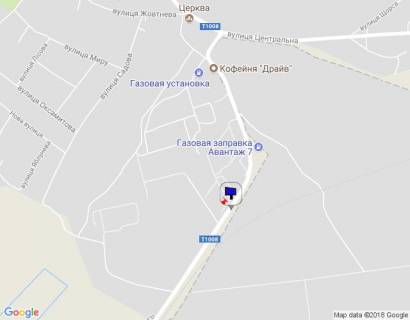Билборд A в Киеве, 6х3  с. Пухівка, вул. Радгоспна, в'їзд схема