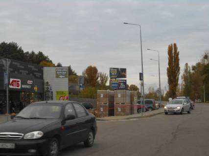 Билборд C в Обухове, 6х3  м. Обухів, вул. Київська, 168-К, виїзд з АТБ на вул. Київська, верх фото 1
