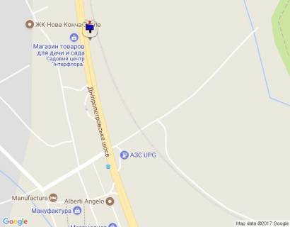 Билборд B в Ходосовке, 6х3  Дніпровське шосе, траса Н-01 "Київ-Знам'янка", км 23+200 ліво, навпроти садового центру "Інтерфлора", за 380м до АЗС UPG схема