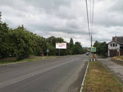 Билборд B в Василькове, 6х3  м. Васильків, вул. Декабристів, 28, перехрестя з вул. Ватутіна, навпроти магазину "Фора", через 150м після повороту на вул. Черняхівського, за 250м до перехрестя з вул. Шевченка та магазину "ЕКО-Маркет" фото 1