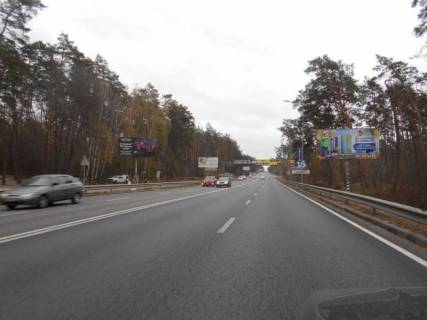 Билборд A в Киеве смт. Гостомель, траса М-07 Київ-Ковель, км 21+600 ліво, в'їзд у Київ фото 1