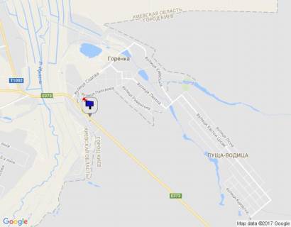 Билборд B в Киеве смт. Гостомель, траса М-07 Київ-Ковель, км 21+800 право, навпроти СТО Автопрофі схема