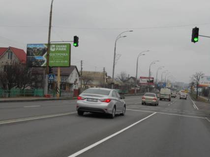 Билборд B в Бровары м. Бровари, вул. Київська, 51, на світлофорі, біля автобусної зупинки фото 1