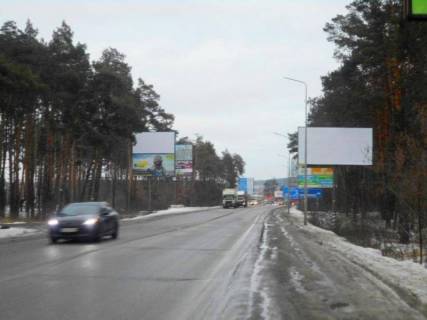 Билборд A в Буче, 6х3  м. Буча, траса М-07 "Київ-Ковель", км 24+650 ліво, вул. Шевченка, в'їзд в Гостомель з Бучі, за 500м до розв'язки Ірпінь-Гостомель-Київ фото 1