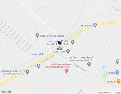 Билборд A в Глевахе, 6х3  смт. Глеваха, траса М-05 Київ-Одеса, км 28+300 право, перед ринком та заїздом на з/д станцію "Глеваха", через 600м після АЗС Укрнафта, за 220м до автобусної зупинки схема