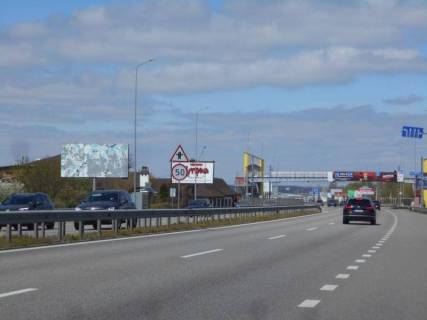 Билборд B в Подгорцах, 6х3  Дніпровське шосе, траса Н-01 "Київ-Знам'янка", км 26+320 право, за 70м до повороту на с. Підгірці, через 50м після АЗС БРСМ фото 1