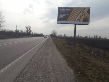 Билборд A в Обухове 48км+250 праворуч (Н-01 Київ-Знамянка); Перед поворотом  с.Красне-вул.Будьонного фото 1