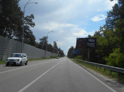 Билборд A в Козине, 6х3  Конча-Заспа, траса Р-01, км 29+250 право, через 410м після повороту на котеджне містечко "РОМАНОВО", через 300м після комплексу "Сезони SPA" та ресторану "Giardino", за 200м до ресторану "ТАНДИР" фото 1