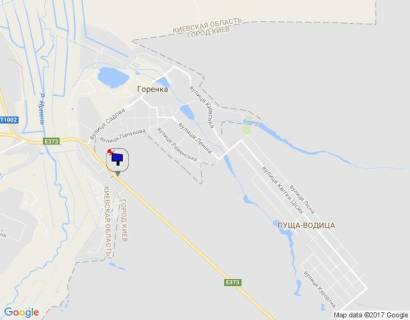 Билборд B в Киеве смт. Гостомель, траса М-07 Київ-Ковель, км 21+650 право схема