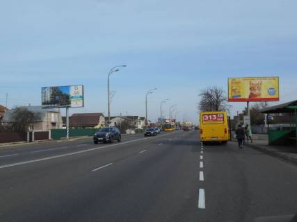 Билборд A в Бровары м. Бровари, вул. Київська, 18, за 230м до АЗС КЛО, автобусна зупинка фото 1